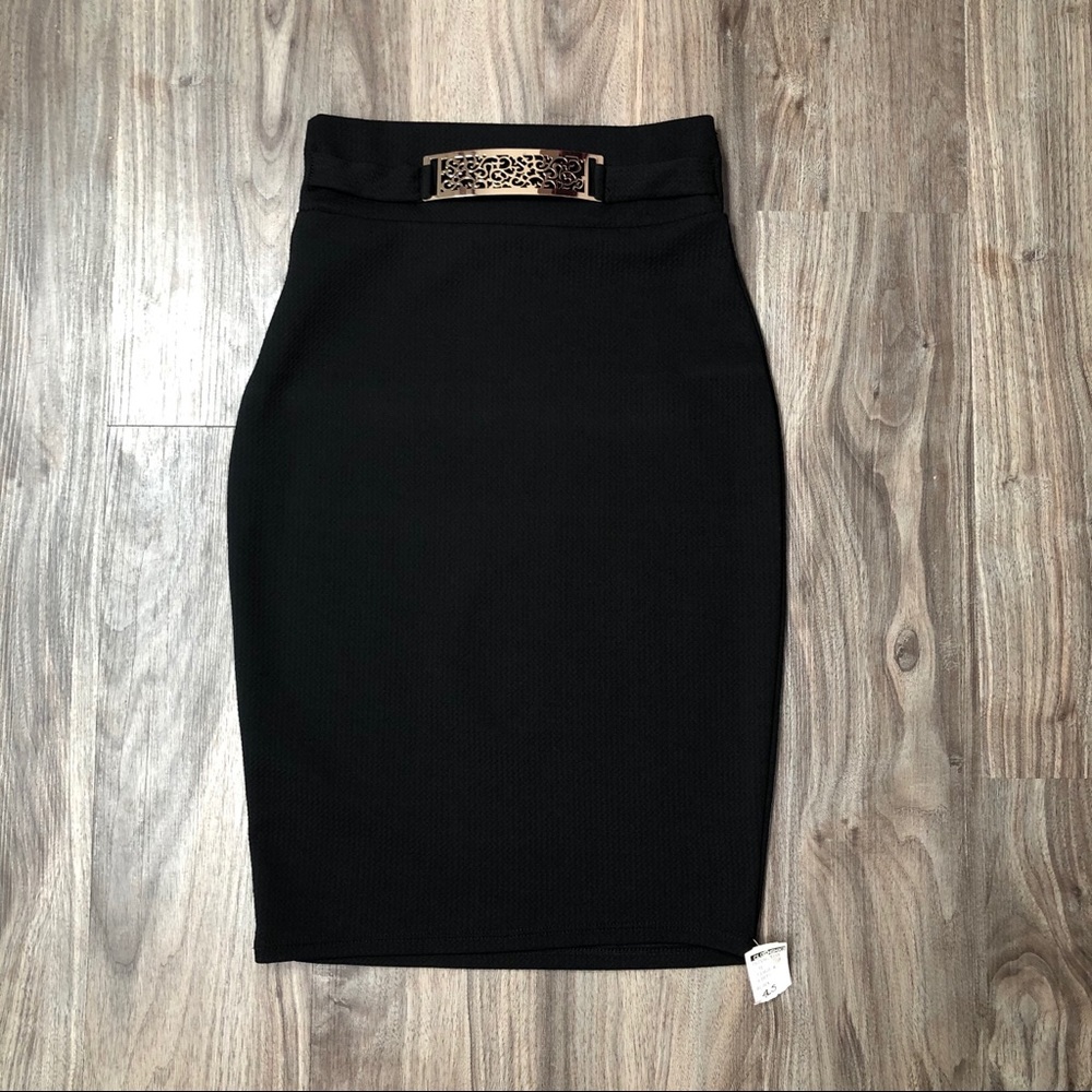 Black Pencil Skirt